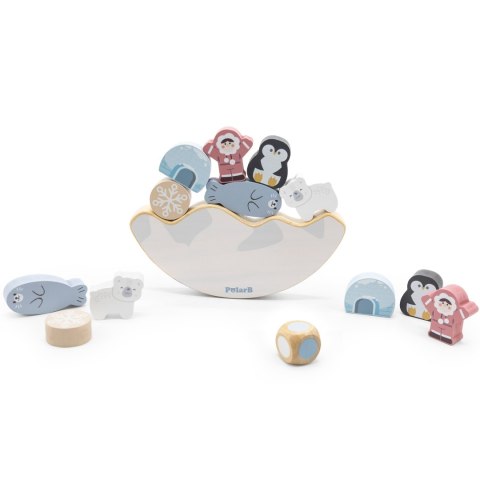 Viga Toys VIGA PolarB Gra Balansujące Zwierzęta Arktyczne Układanka