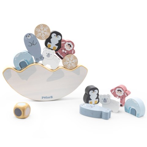 Viga Toys VIGA PolarB Gra Balansujące Zwierzęta Arktyczne Układanka