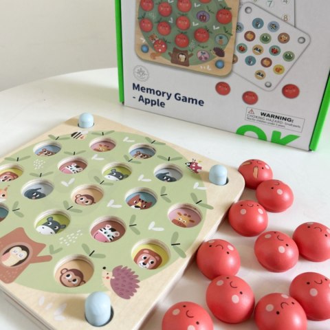 Tooky Toy TOOKY TOY Memory Gra Pamięciowa Jabłuszka