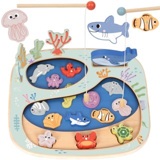 Tooky Toy TOOKY TOY Złowić Rybkę Gra Zręcznościowa Układanka Montessori