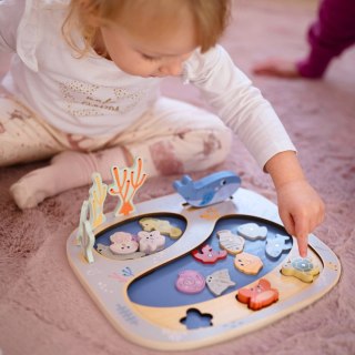 Tooky Toy TOOKY TOY Złowić Rybkę Gra Zręcznościowa Układanka Montessori