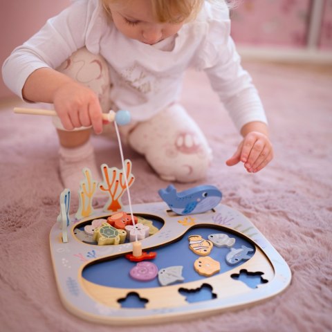 Tooky Toy TOOKY TOY Złowić Rybkę Gra Zręcznościowa Układanka Montessori Tooky Toy TOOKY TOY Złowić Rybkę Gra Zręcznościowa Układanka Montessori