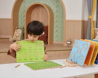 Viga Toys VIGA Tablica Grafomotoryczna Szlaczki Nauka Pisania