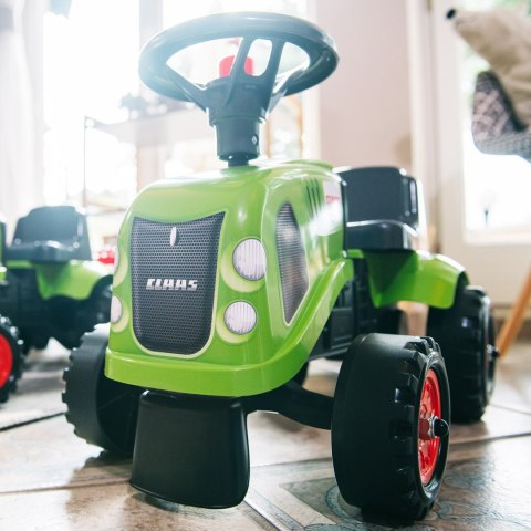 FALK FALK Traktorek Baby Claas Zielony z Przyczepką + akc. od 1 roku