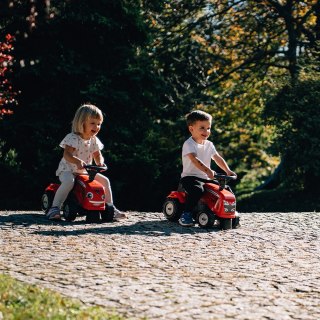 FALK FALK Traktorek Baby Massey Ferguson Czerwony z Przyczepką + akc. Od 1 roku