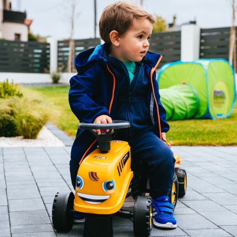 FALK FALK Traktorek JCB Pomarańćzowy z Przyczepką od 1 roku