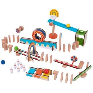 Tooky Toy TOOKY TOY Tor Kulkowy Kulodrom Domino