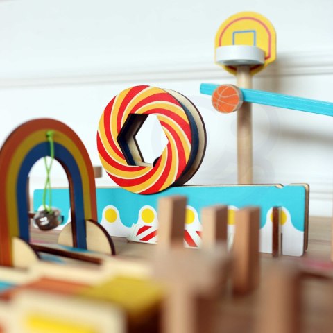 Tooky Toy TOOKY TOY Tor Kulkowy Kulodrom Domino Tooky Toy TOOKY TOY Tor Kulkowy Kulodrom Domino