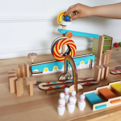 Tooky Toy TOOKY TOY Tor Kulkowy Kulodrom Domino Tooky Toy TOOKY TOY Tor Kulkowy Kulodrom Domino