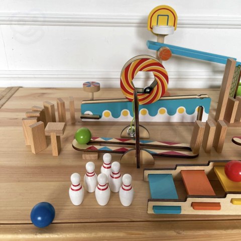 Tooky Toy TOOKY TOY Tor Kulkowy Kulodrom Domino Tooky Toy TOOKY TOY Tor Kulkowy Kulodrom Domino