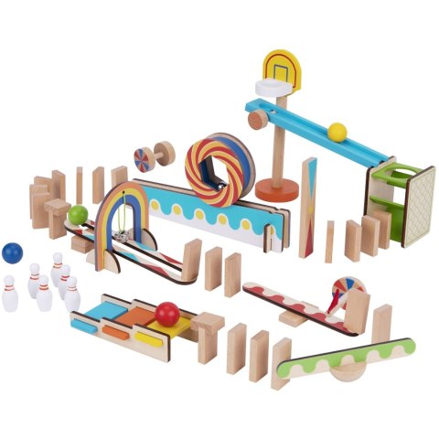 Tooky Toy TOOKY TOY Tor Kulkowy Kulodrom Domino Tooky Toy TOOKY TOY Tor Kulkowy Kulodrom Domino