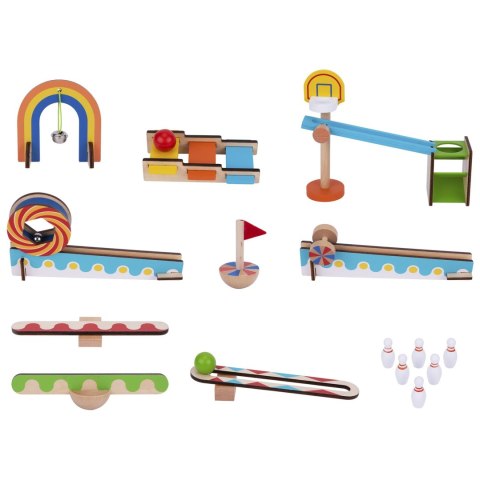 Tooky Toy TOOKY TOY Tor Kulkowy Kulodrom Domino Tooky Toy TOOKY TOY Tor Kulkowy Kulodrom Domino