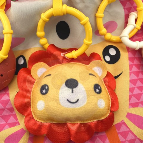 Woopie Baby WOOPIE BABY Poduszka Rogal Interaktywna Mata Edukacyjna Grzechotka Gryzak