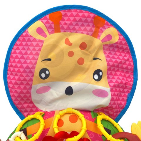 Woopie Baby WOOPIE BABY Poduszka Rogal Interaktywna Mata Edukacyjna Grzechotka Gryzak