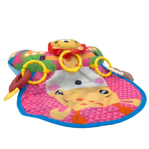 Woopie Baby WOOPIE BABY Poduszka Rogal Interaktywna Mata Edukacyjna Grzechotka Gryzak