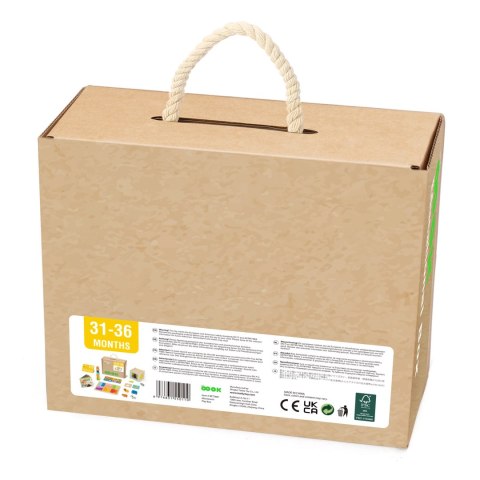 Tooky Toy TOOKY TOY Box Pudełko XXL Montessori Edukacyjne 7w1 Sensoryczne 31-36 Mies. Tooky Toy TOOKY TOY Box Pudełko XXL Montessori Edukacyjne 7w1 Sensoryczne 31-36 Mies.