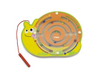 Viga Toys Viga Labirynt Magnetyczny Drewniana gra Śimak