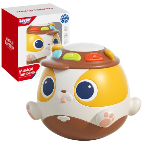 Woopie Baby WOOPIE BABY Interaktywna Grająca Kula Piesek Zabawka Muzyczna Edukacyjna