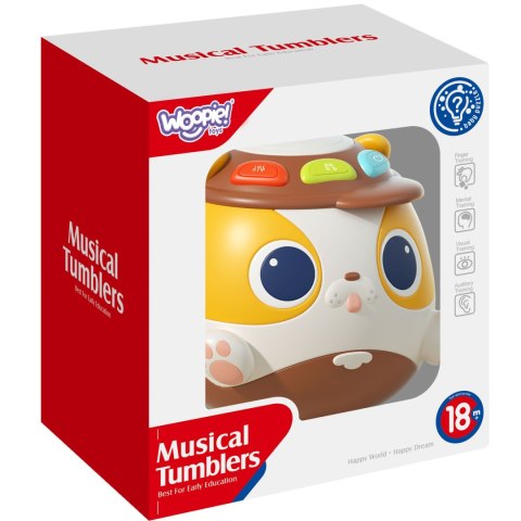 Woopie Baby WOOPIE BABY Interaktywna Grająca Kula Piesek Zabawka Muzyczna Edukacyjna