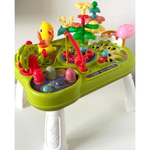 Woopie Baby WOOPIE BABY Interaktywny Multistolik Edukacyjny 8w1 Montessori