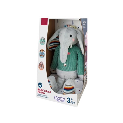 Woopie Baby WOOPIE BABY Interaktywny Słonik Przytulanka z Dźwiękiem i Światłem