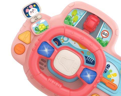 Woopie Baby WOOPIE BABY Kierownica Samochodowa Interaktywna z Swiatłami Dźwiękiem