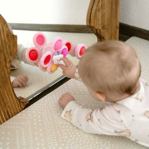 Woopie Baby WOOPIE BABY Kosmiczny Spinner Pop-it Zabawka Sensoryczna Wymienne 3 szt Różowy.