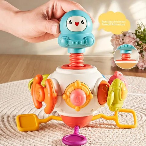 Woopie Baby WOOPIE BABY Kostka Sześciościan Montessori Sensoryczna 8w1