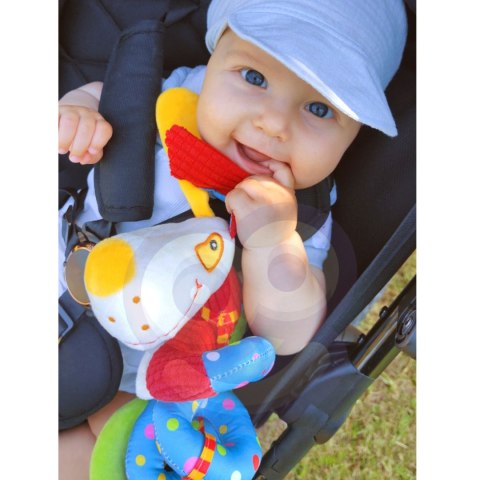Woopie Baby WOOPIE BABY Miękka Zawieszka Spirala do Wózka Łóżeczka Piesek Edukacyjna