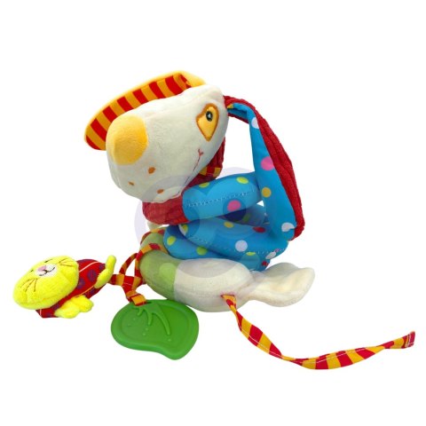 Woopie Baby WOOPIE BABY Miękka Zawieszka Spirala do Wózka Łóżeczka Piesek Edukacyjna