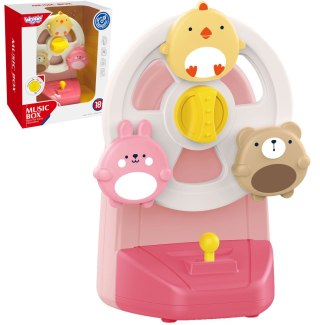Woopie Baby WOOPIE BABY Pozytywka Karuzela Zwierzęta Zabawka Muzyczna Edukacyjna