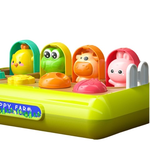 Woopie Baby WOOPIE BABY Zabawka Edukacyjna Wyskakujące Zwierzątka Szczęśliwa Farma POP-UP