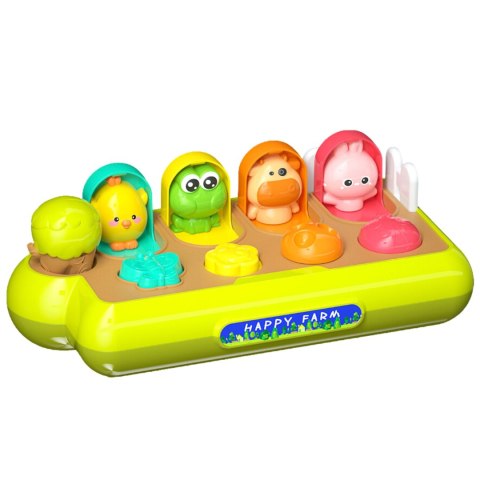 Woopie Baby WOOPIE BABY Zabawka Edukacyjna Wyskakujące Zwierzątka Szczęśliwa Farma POP-UP