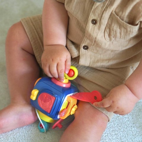 Woopie WOOPIE Pingwinek Montessori Piłka Sensoryczna 6w1