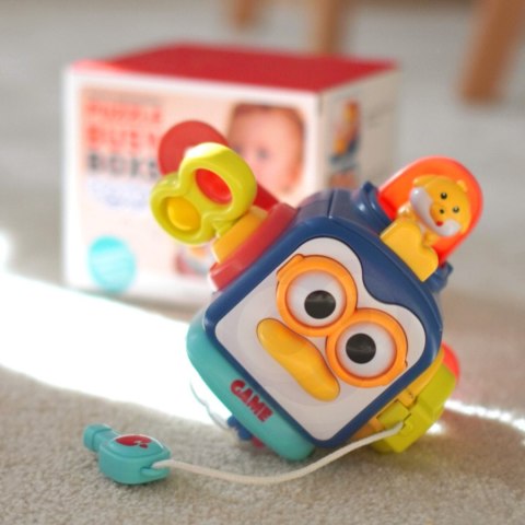 Woopie WOOPIE Pingwinek Montessori Piłka Sensoryczna 6w1