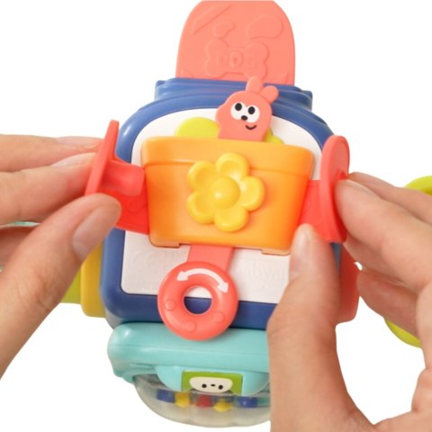 Woopie WOOPIE Pingwinek Montessori Piłka Sensoryczna 6w1