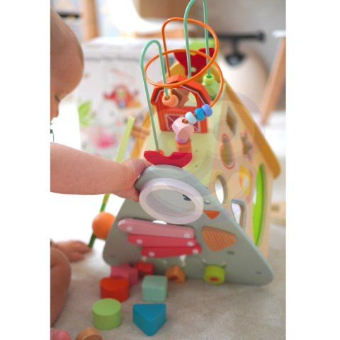 Classic World CLASSIC WORLD Kostka Montessori 10w1 Szczęśliwa Farma XXL