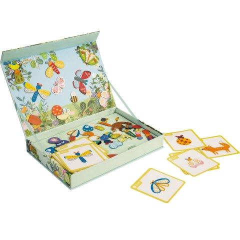 Classic World CLASSIC WORLD Układanka Magnetyczna Zwierzęta Tablica Klocki Puzzle Pamięć 66 el.