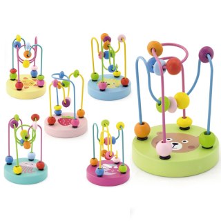Viga Toys VIGA Drewniany Poręczny Labirynt Przeplatanka Pętla Motoryczna 1szt