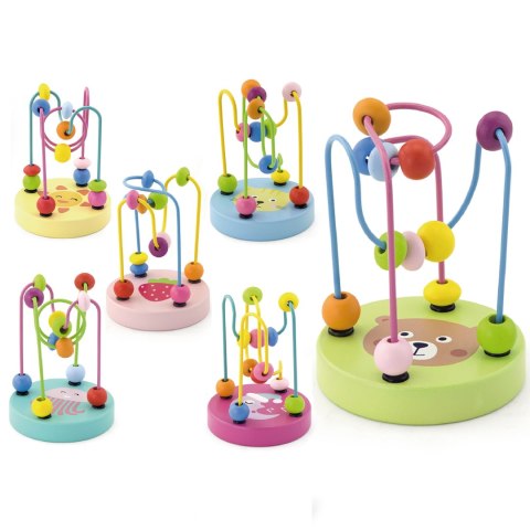 Viga Toys VIGA Drewniany Poręczny Labirynt Przeplatanka Pętla Motoryczna 1szt