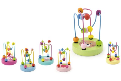 Viga Toys VIGA Drewniany Poręczny Labirynt Przeplatanka Pętla Motoryczna 1szt