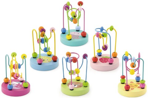 Viga Toys VIGA Drewniany Poręczny Labirynt Przeplatanka Pętla Motoryczna 1szt
