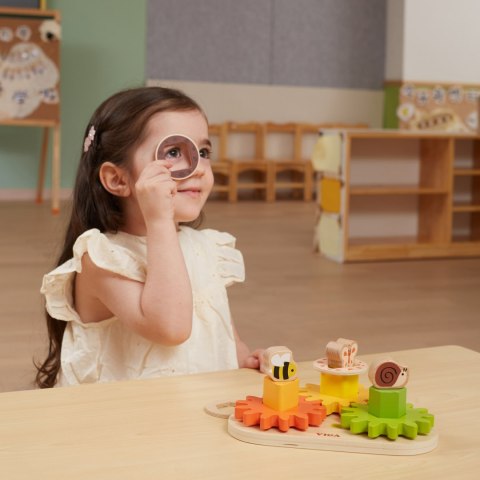 Viga Toys VIGA Drewniany Sorter Koła Zębate "Kształty i Mechanizmy"