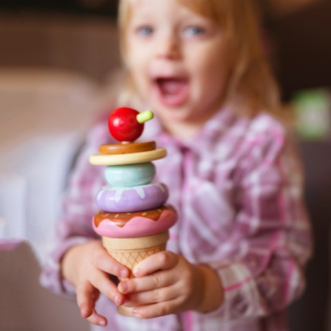Woopie WOOPIE GREEN Drewniane Lody Układanka Montessori Cukiernia 12 el. FSC Woopie WOOPIE GREEN Drewniane Lody Układanka Montessori Cukiernia 12 el. FSC