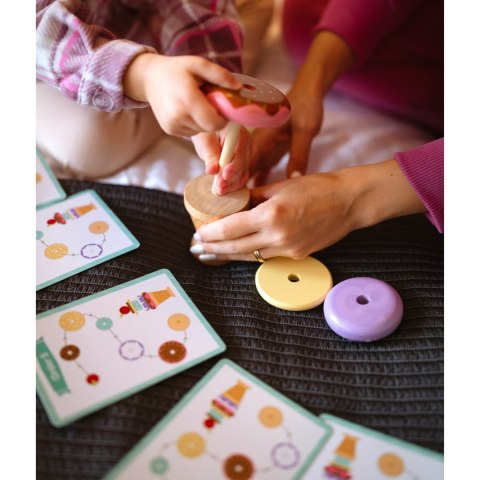 Woopie WOOPIE GREEN Drewniane Lody Układanka Montessori Cukiernia 12 el. FSC Woopie WOOPIE GREEN Drewniane Lody Układanka Montessori Cukiernia 12 el. FSC