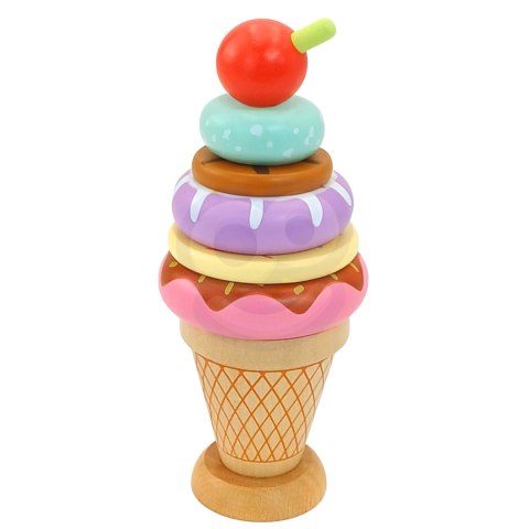 Woopie WOOPIE GREEN Drewniane Lody Układanka Montessori Cukiernia 12 el. FSC Woopie WOOPIE GREEN Drewniane Lody Układanka Montessori Cukiernia 12 el. FSC