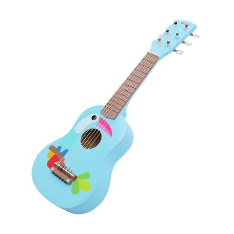 Classic World CLASSIC WORLD Drewniana Gitara Dla Dzieci Toucan