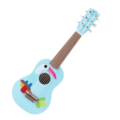 Classic World CLASSIC WORLD Drewniana Gitara Dla Dzieci Toucan