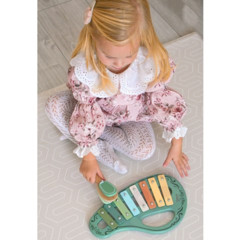 Classic World CLASSIC WORLD Drewniany Zestaw Vintage Instrumentów Muzycznych 18ms+