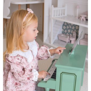 Classic World CLASSIC WORLD Pianinko Vintage + Książeczka do Nauki